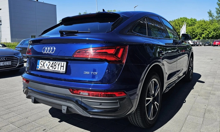 Audi Q5 Sportback cena 216000 przebieg: 18125, rok produkcji 2023 z Miłakowo małe 466